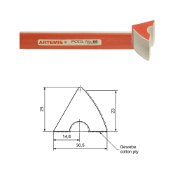Bandengummi 9ft Artemis